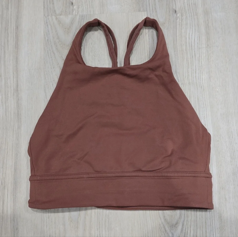 Lululemon Ride & Reflect Bra *lululemon X SoulCycle Adobe Dust SIZE 2